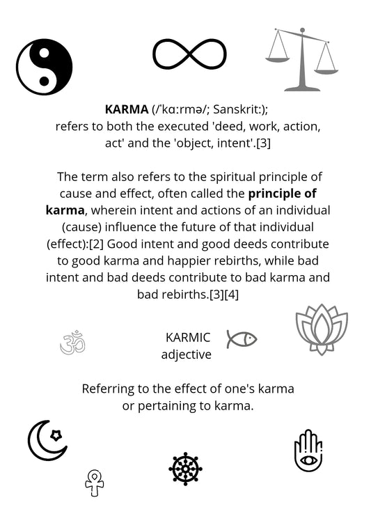 KARMIC STORY COLORING BOOK 1