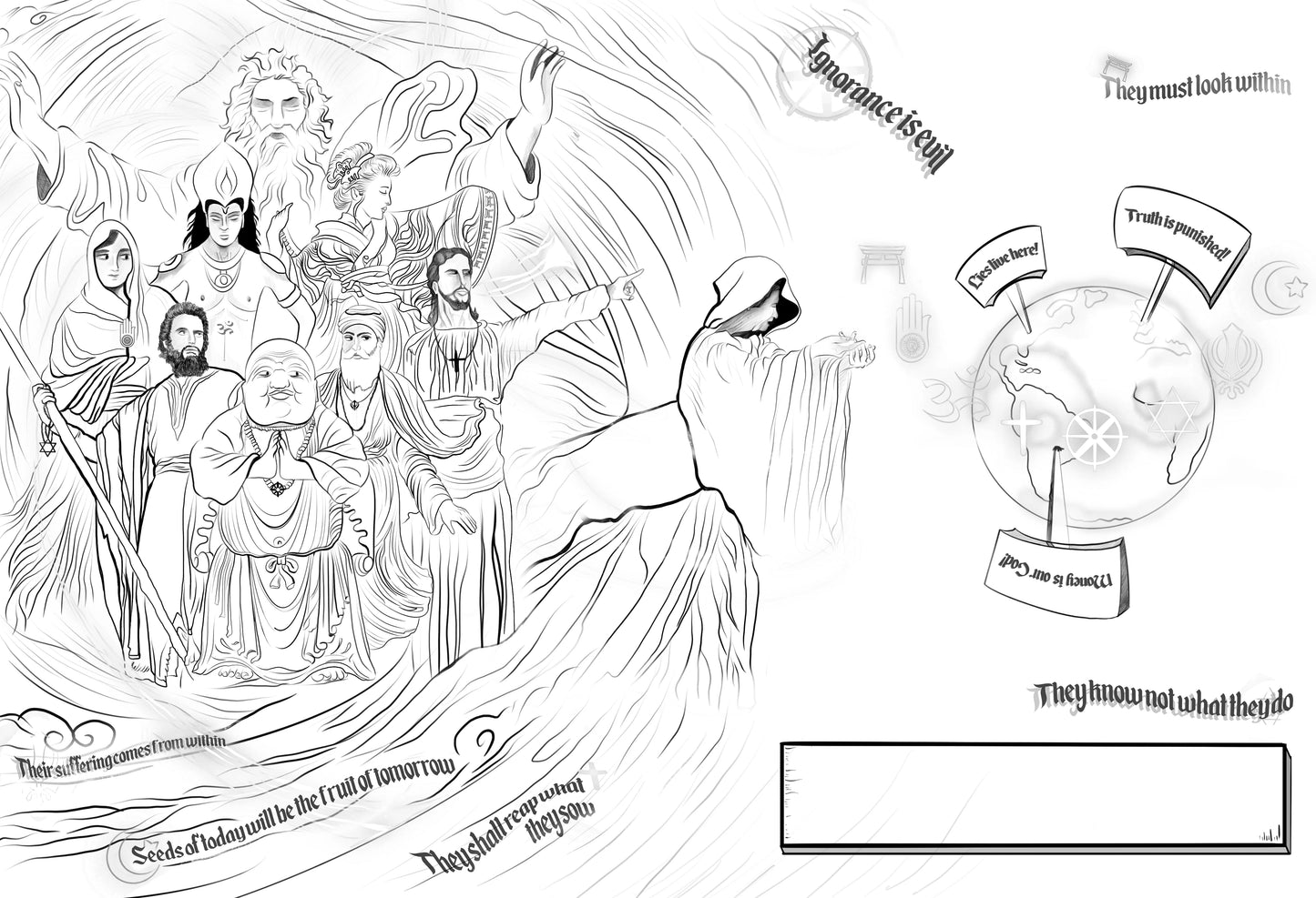 KARMIC STORY COLORING BOOK 1