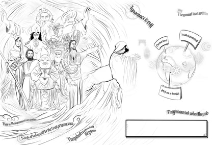 KARMIC STORY COLORING BOOK 1