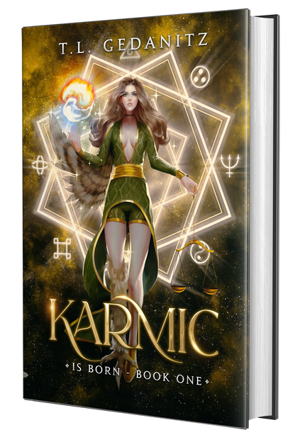 KARMIC Graphic Novel – Signed copy with bonus bookmark and sticker