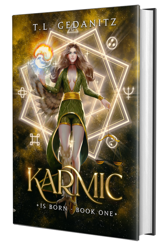 KARMIC Graphic Novel – Signed copy with bonus bookmark and sticker