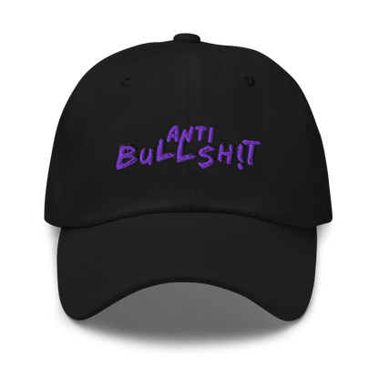 Anti-Bullsh!t Dad hat - purple