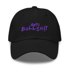 Anti-Bullsh!t Dad hat - purple