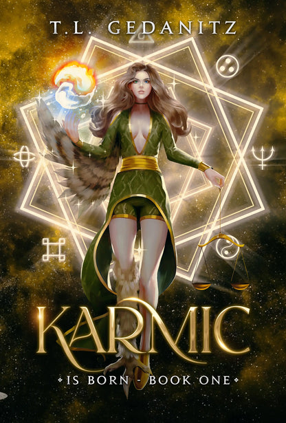 KARMIC Graphic Novel – Signed copy with bonus bookmark and sticker