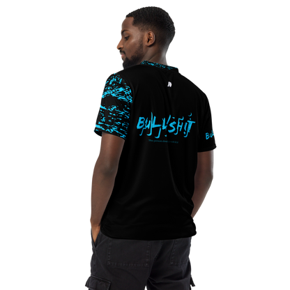 Anti-Bullsh!t unisex sports jersey - Blue