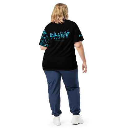 Anti-Bullsh!t unisex sports jersey - Blue