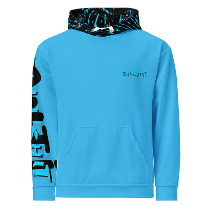 Anti- Bullsh!t Unisex cotton hoodie - blue/black