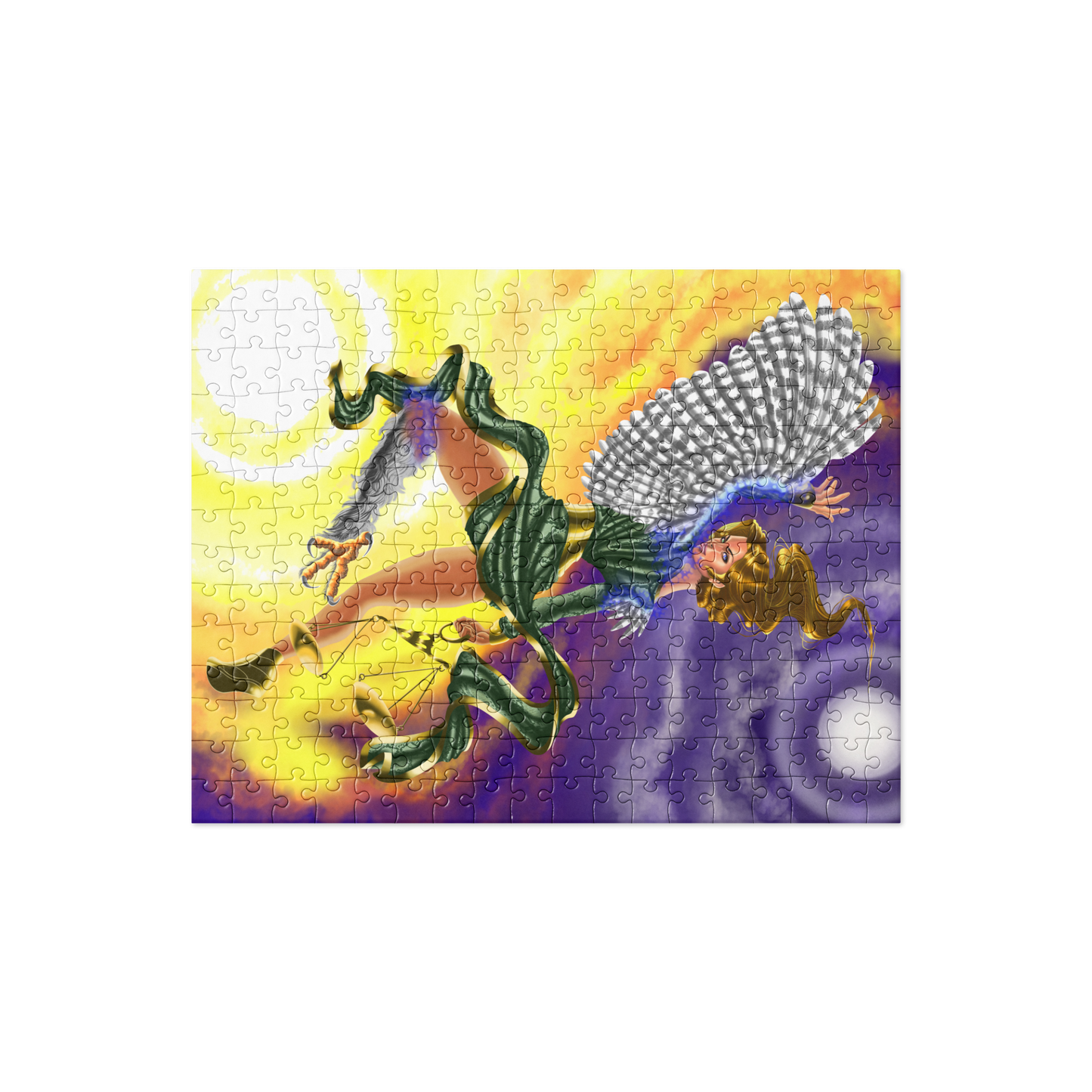 Karmic Owl transforming Jigsaw puzzle