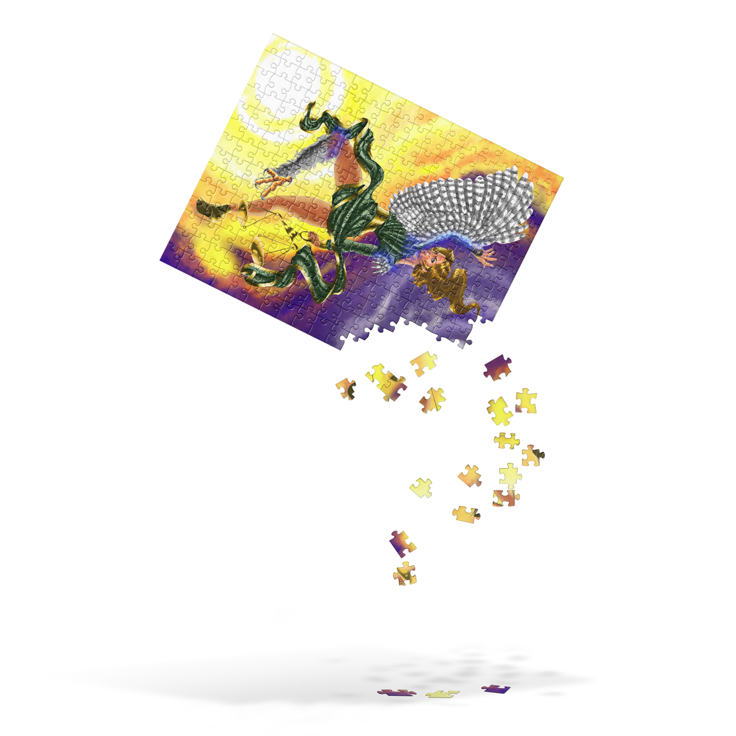 Karmic Owl transforming Jigsaw puzzle