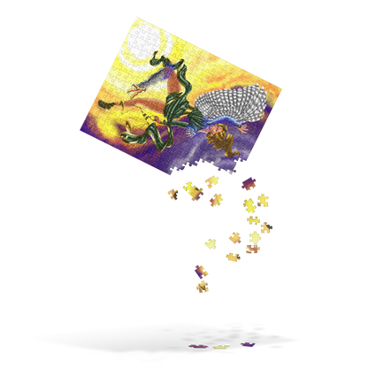 Karmic Owl transforming Jigsaw puzzle