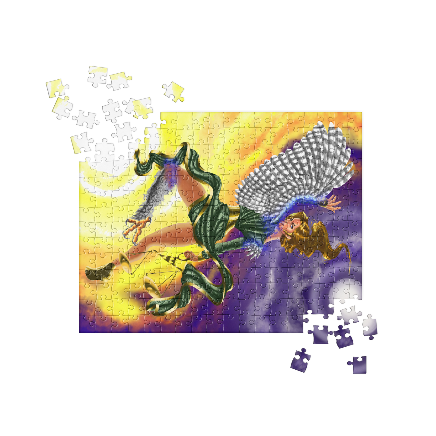 Karmic Owl transforming Jigsaw puzzle