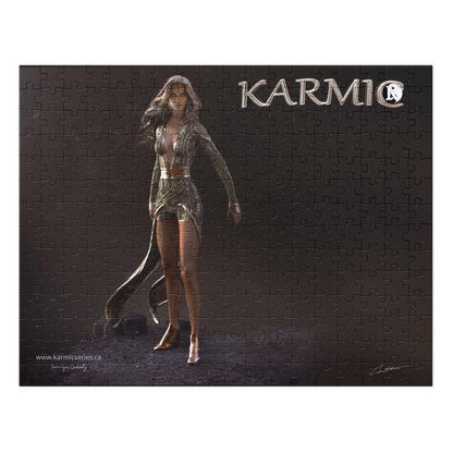 Karmic render 3 Jigsaw puzzle with tin