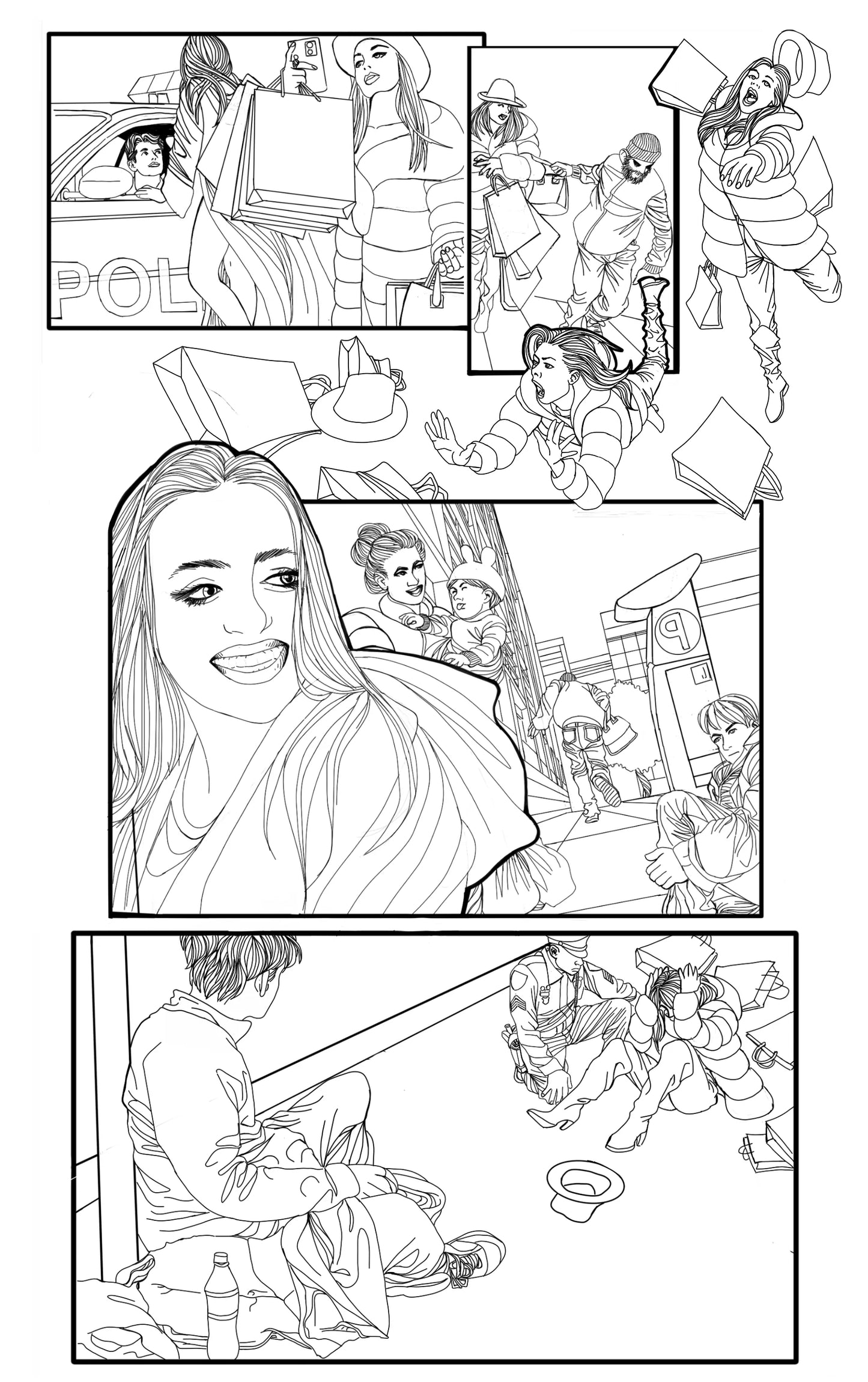 KARMIC STORY COLORING BOOK 1