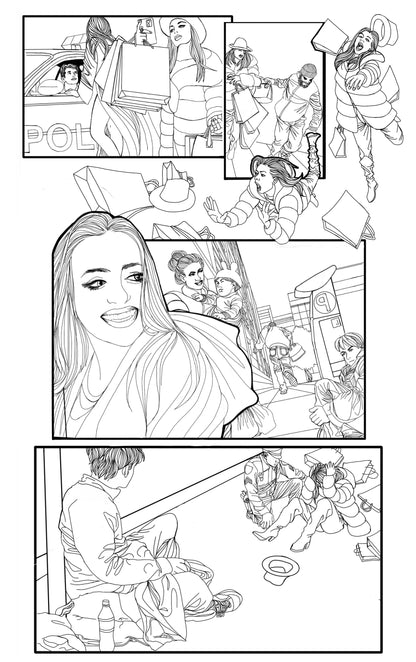 KARMIC STORY COLORING BOOK 1