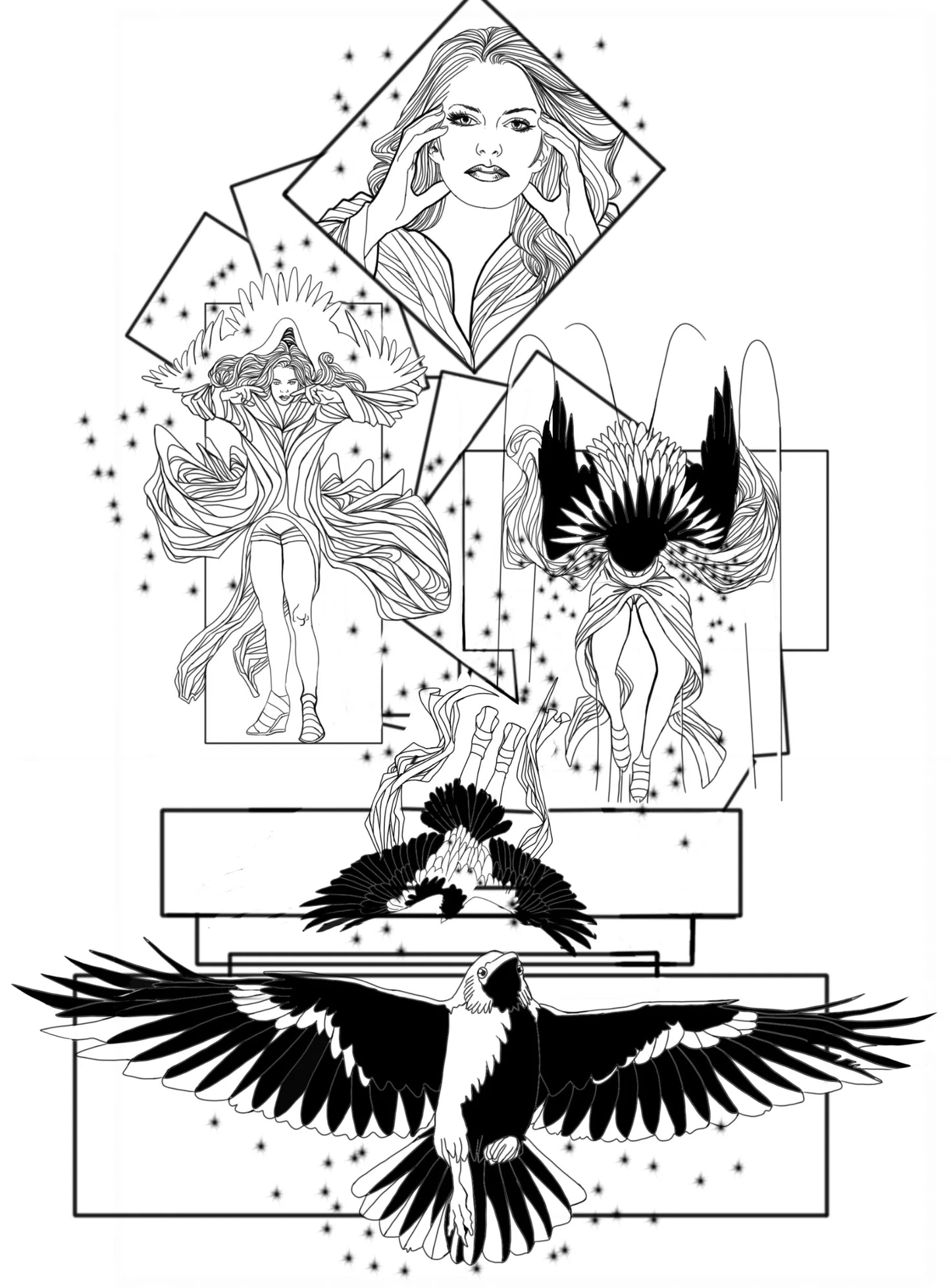 KARMIC STORY COLORING BOOK 1