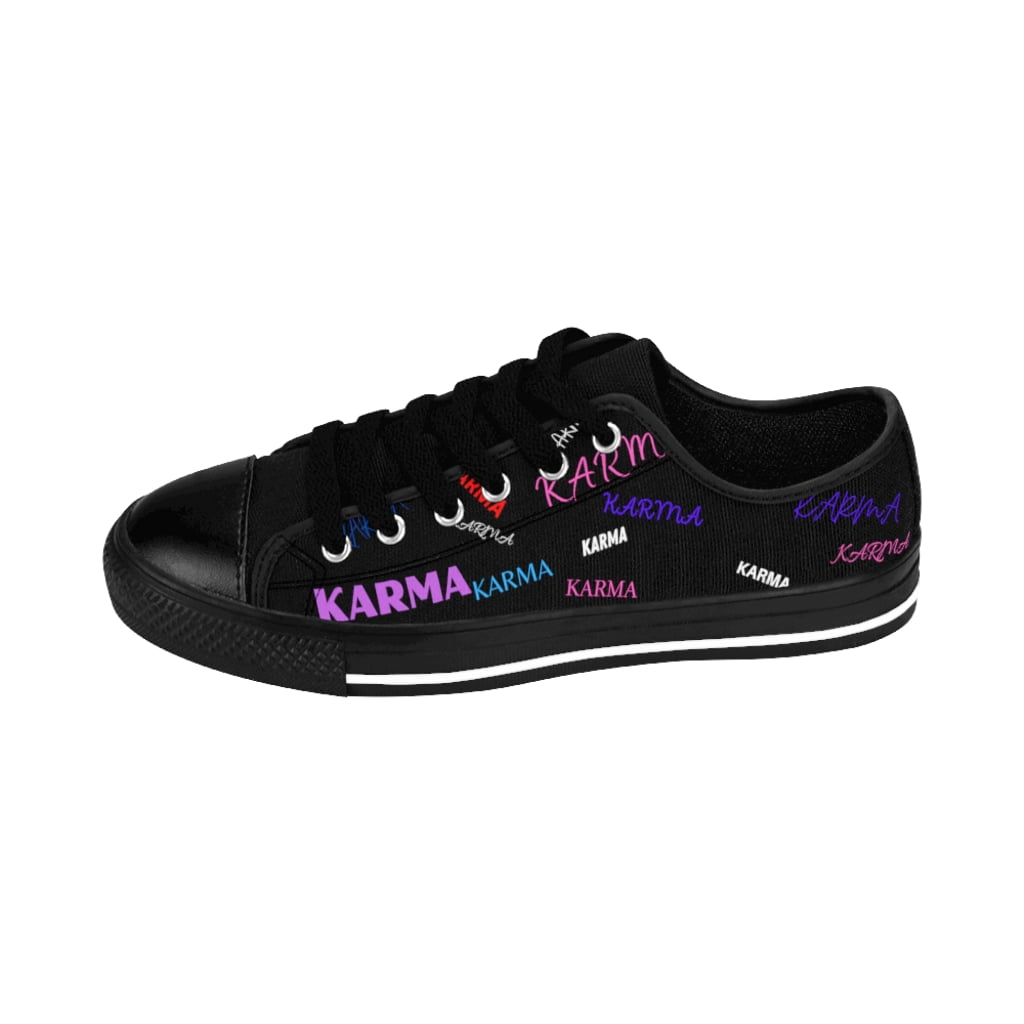 karma print sneakers